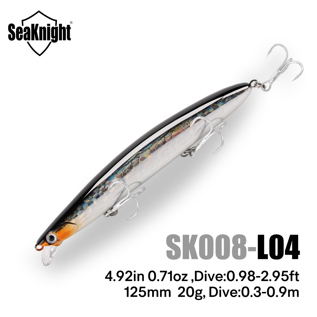 SeaKnight Brand 08 Minnow Fish - Fishing Equipment Brands recension och pris