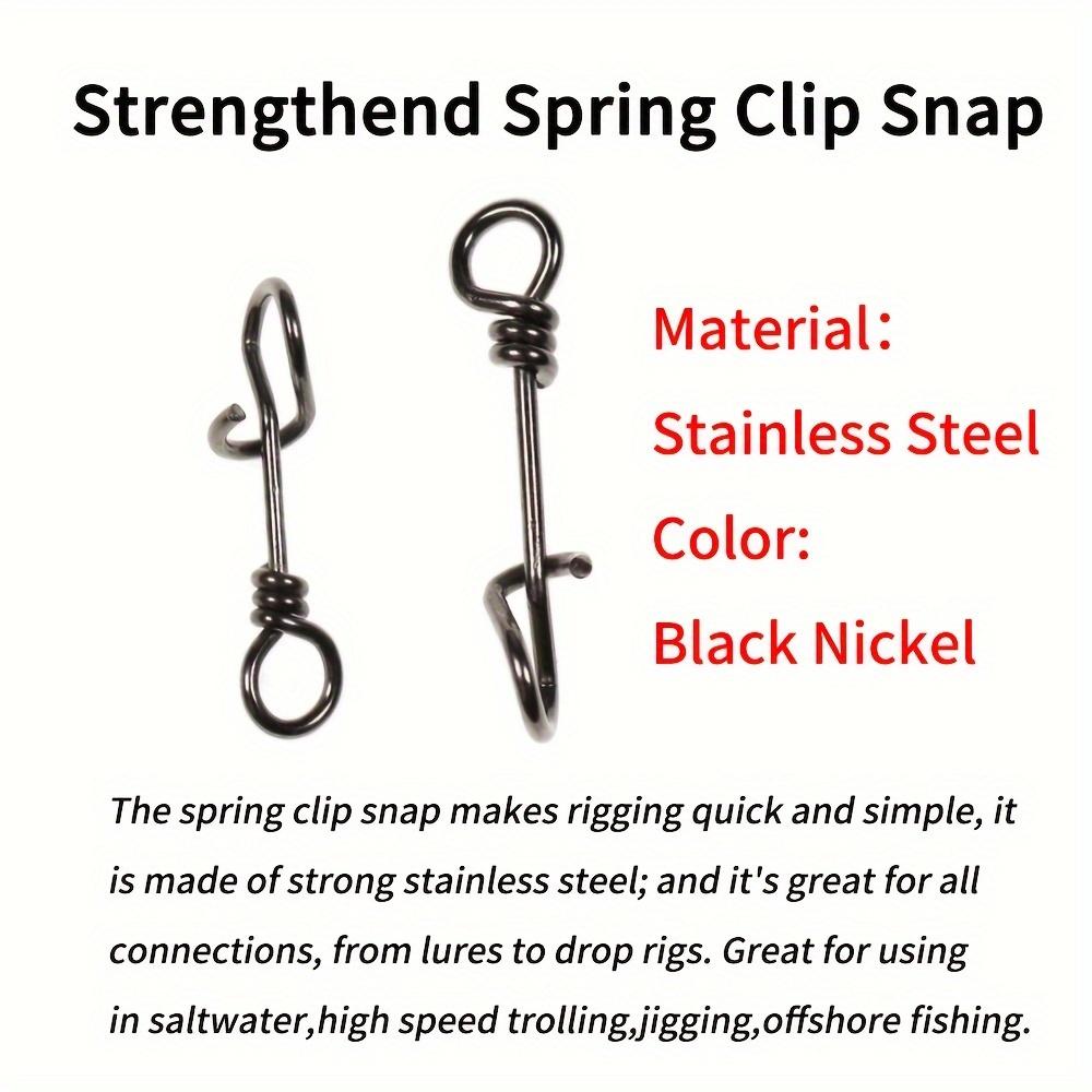 50PCS 10mm ~ 33mm Stainless St - Fishing Equipment Cheap recension och pris