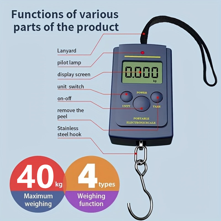 40kg Multifunctional Mini Elec - Fishing Equipment Carp recension och pris