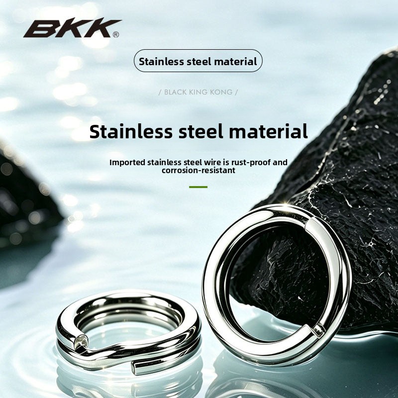 BKK Heavy Duty Split Rings Sta - Fishing Equipment Cheap recension och pris