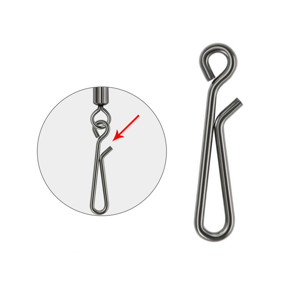 DNDYUJU 50pcs Stainless Steel  - Fishing Equipment Cheap recension och pris