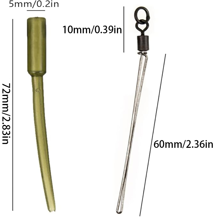 Steel Fishing Swivels - Carp F - Fishing Equipment Bag recension och pris