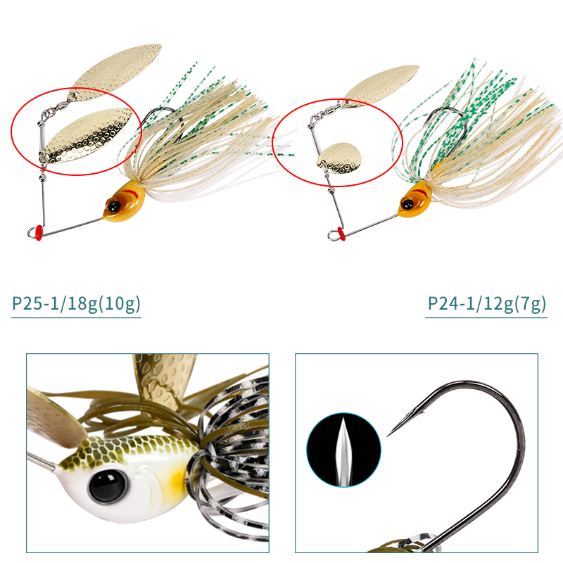TSURINOYA Spinner Bait Buzzbai - Fishing Equipment Brands recension och pris