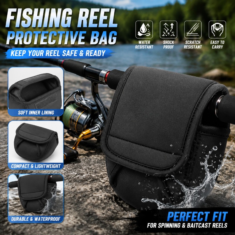 Fishing Reel Protective Cover  - Fishing Equipment Bag recension och pris