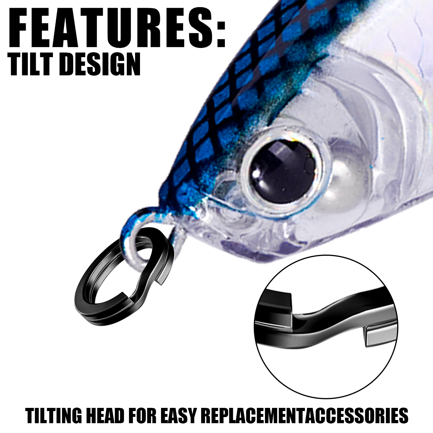 100pcs Fishing Split Rings Sta - Fishing Equipment Cheap recension och pris