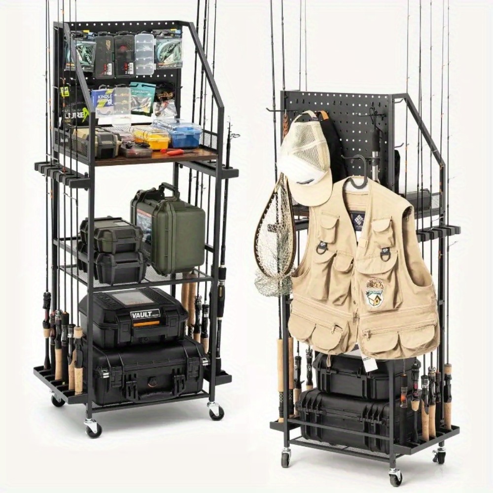 Fishing Rod Holders for Garage - Fishing Equipment Carp recension och pris