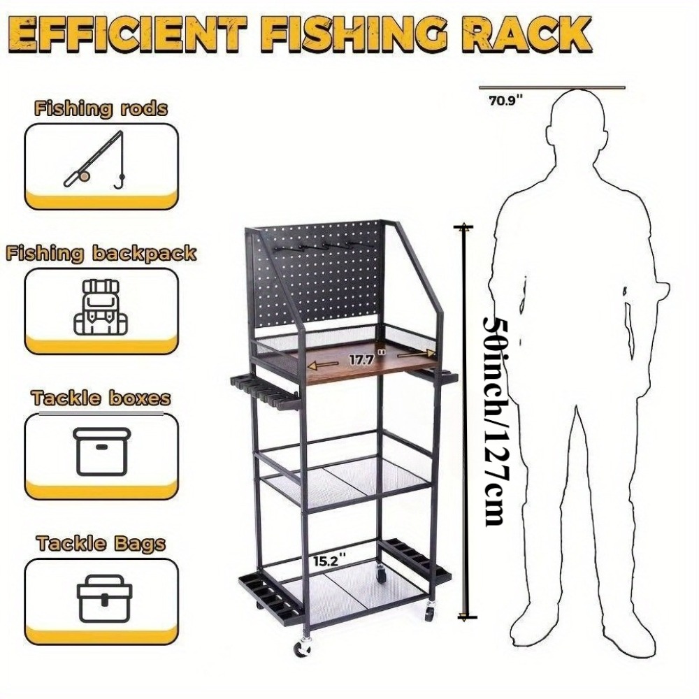 Fishing Rod Holders for Garage - Fishing Equipment Carp recension och pris