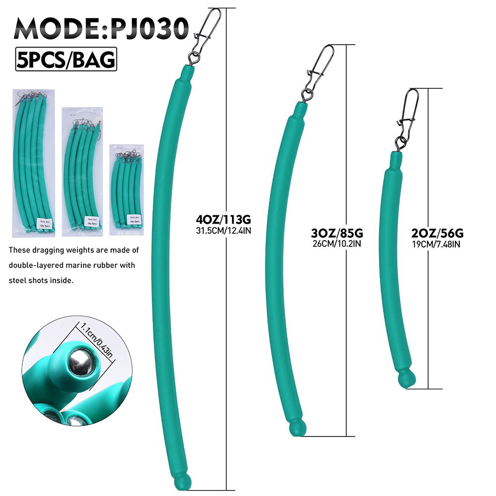 Proberos 5pcs Slip Stick Dragg - Ice Fishing Tip Up recension och pris