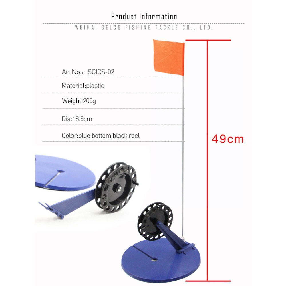 1PC Automatic Ice Fishing Plat - Ice Fishing Tip Up recension och pris