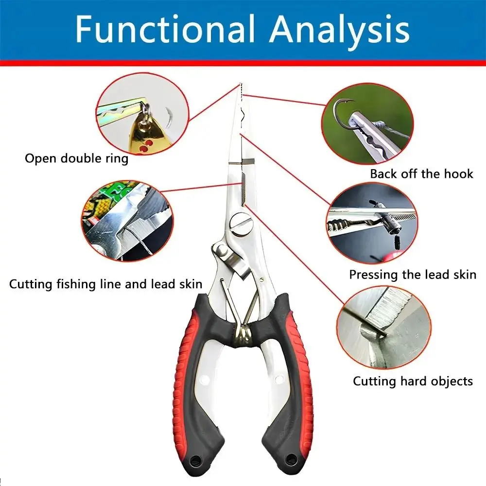 Stainless Steel Fishing Pliers - Fishing Equipment Price recension och pris